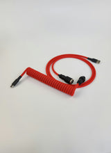 Load image into Gallery viewer, Red Cable - Coiled - Matte Black Aviator
