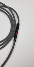 Load image into Gallery viewer, Sleek Grey // straight cable // Black Premium push/pull
