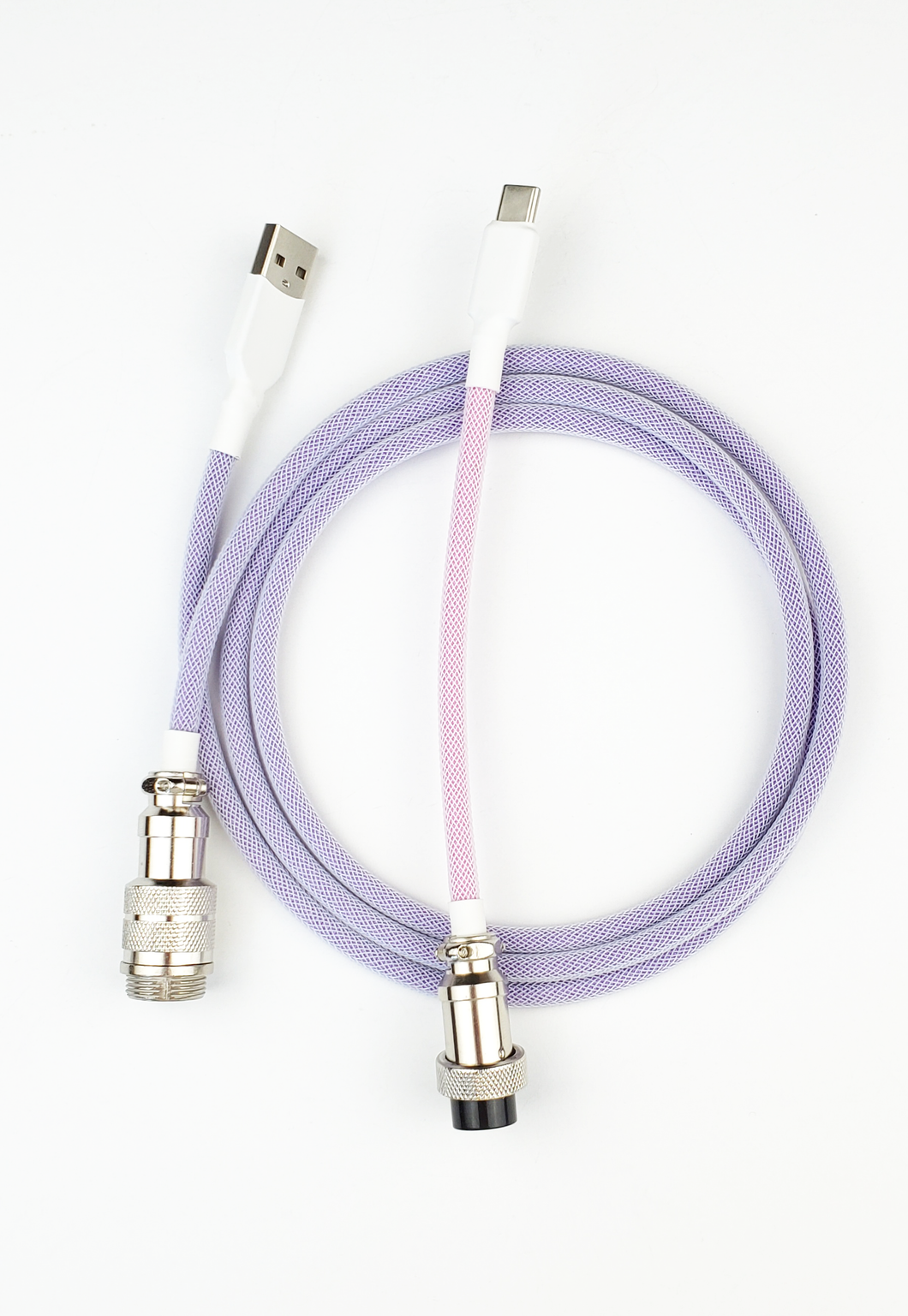 Pastel Pink/Purple // straight cable // Customize